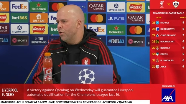 云开体育官网-斯洛特：阵容缺人影响很大 也许去年能拿英超是因为欧冠早早出局